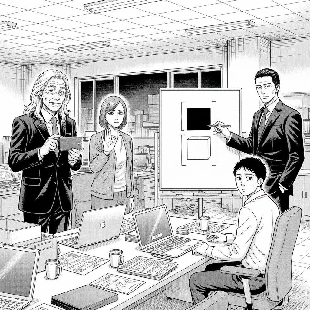 漫画クリエイティブ例 9