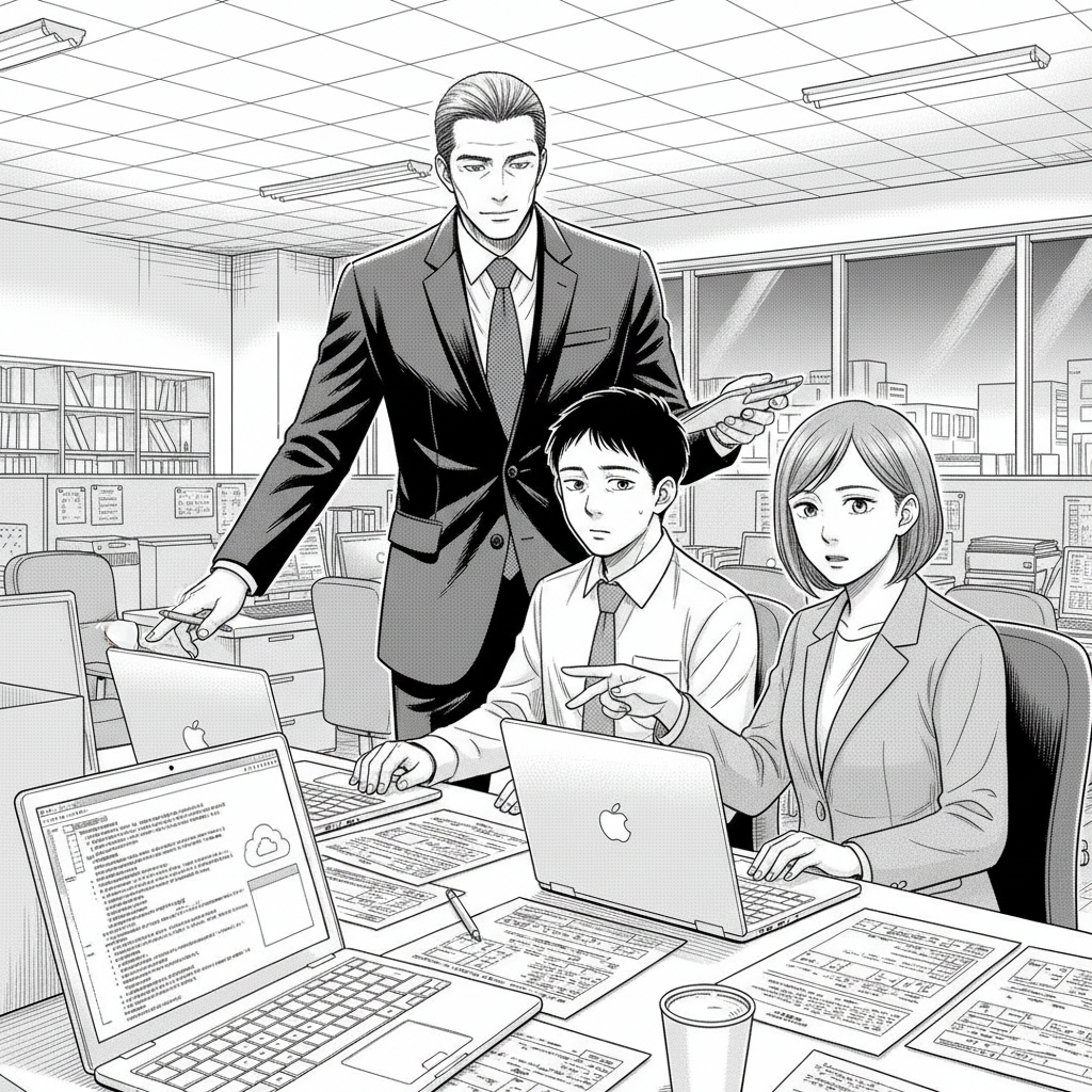 漫画クリエイティブ例8