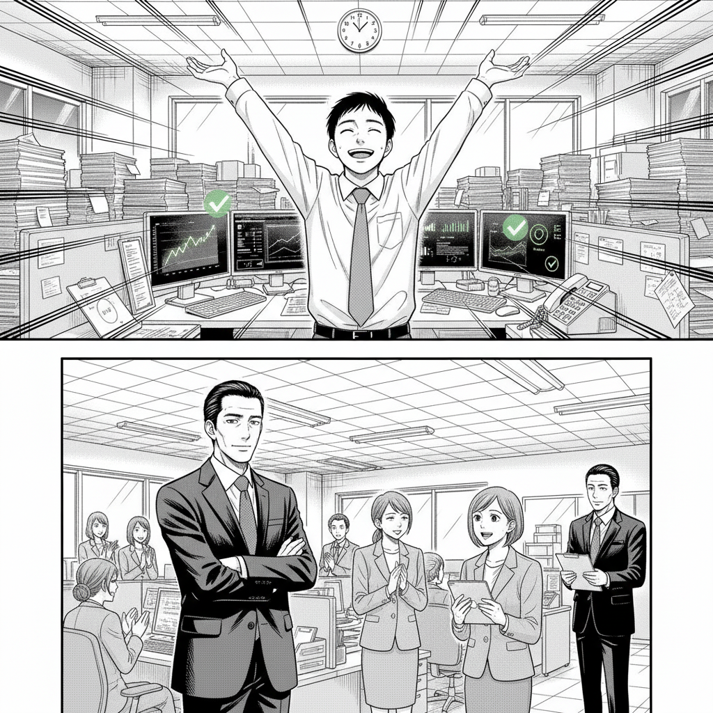 漫画クリエイティブ例7