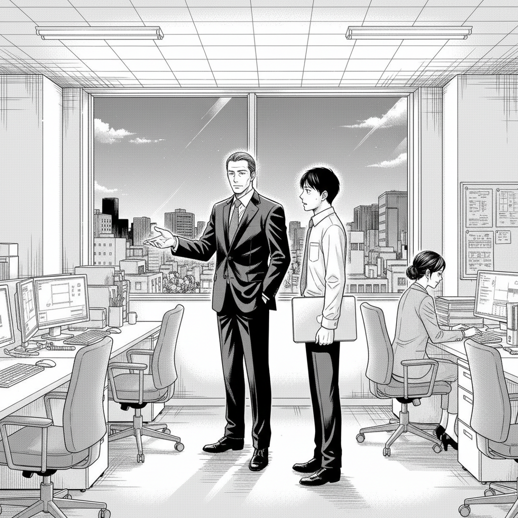 漫画クリエイティブ例1