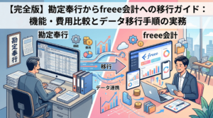 【完全版】勘定奉行からfreee会計への移行ガイド：機能・費用比較とデータ移行手順の実務