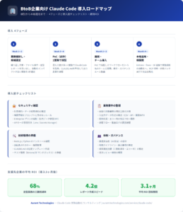 BtoB企業向け Claude Code 導入ガイド｜検討〜本格運用まで4フェーズで進める方法